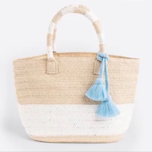 ALTRU woven beach tote